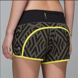 Lululemon Speed Shorts size 2